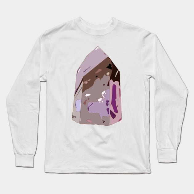 Amethyst Long Sleeve T-Shirt by Deardarling